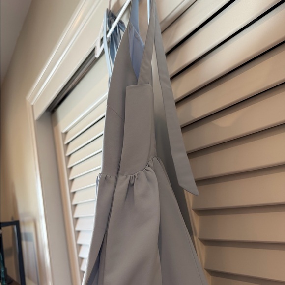 BHLDN Elanor Taffeta Midi Dress In Blue - Picture 4 of 9